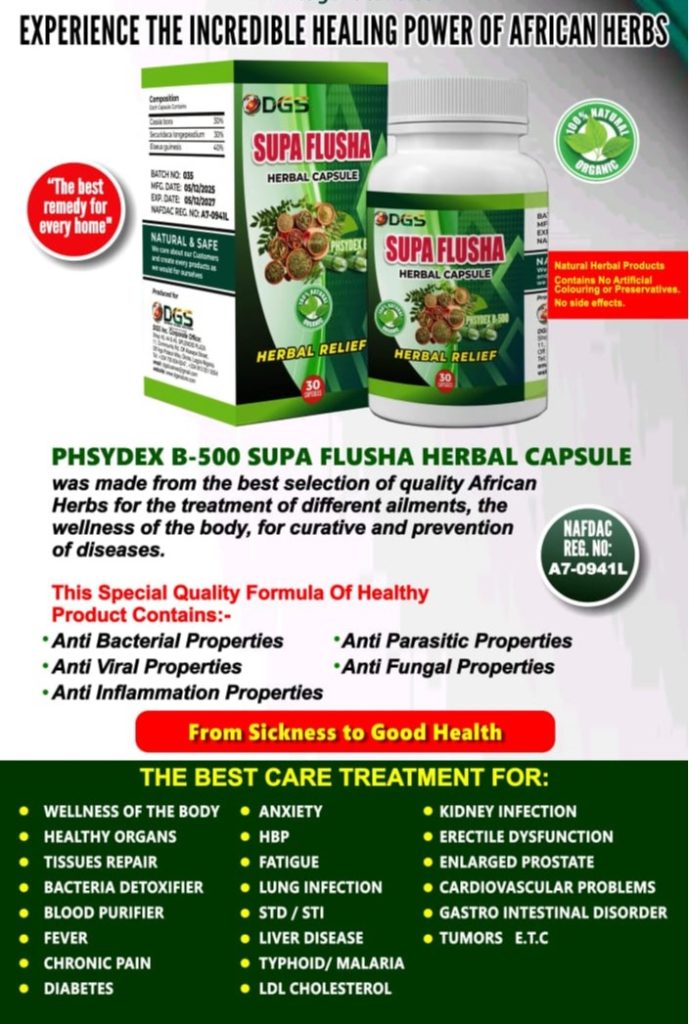 Natural herbal detox