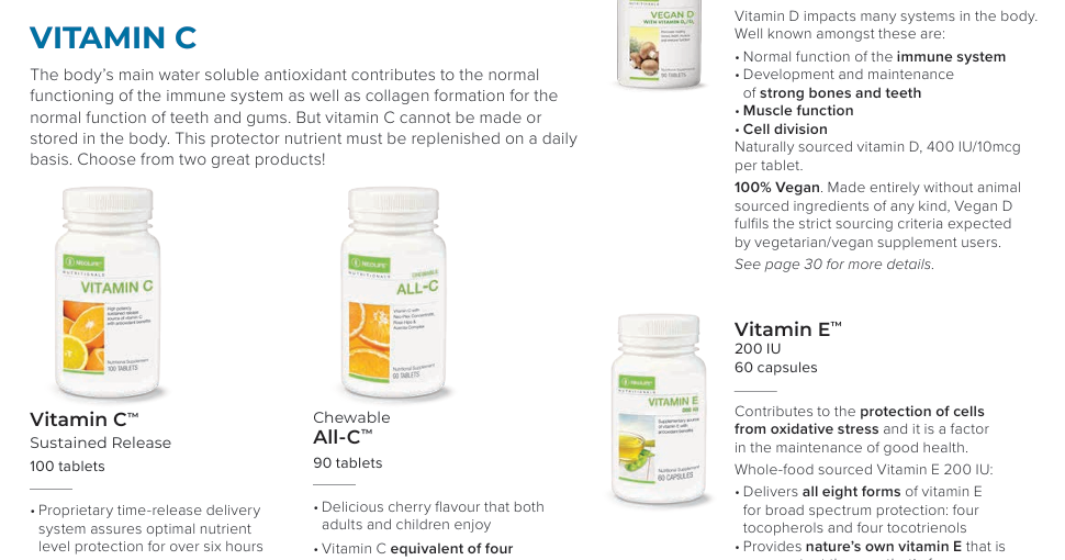 Natural antioxidant support