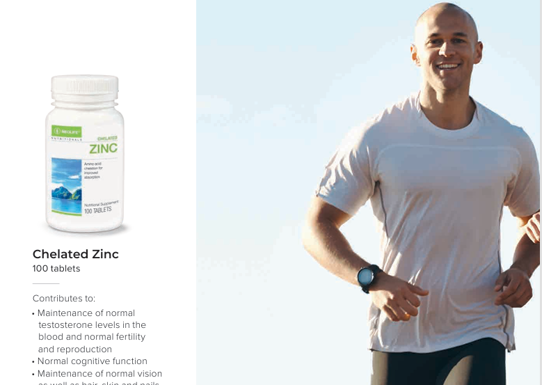 Bioavailable zinc supplement